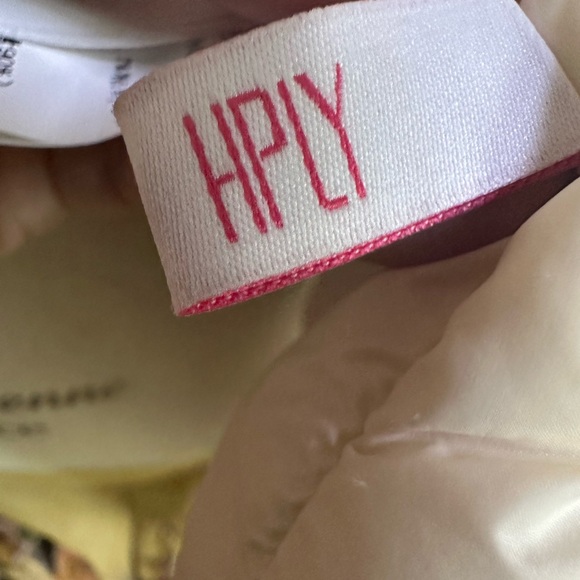 ❤️NWOT Down hooded puffer hply embroideredHPLY & hearts fox trim ? - Picture 3 of 10